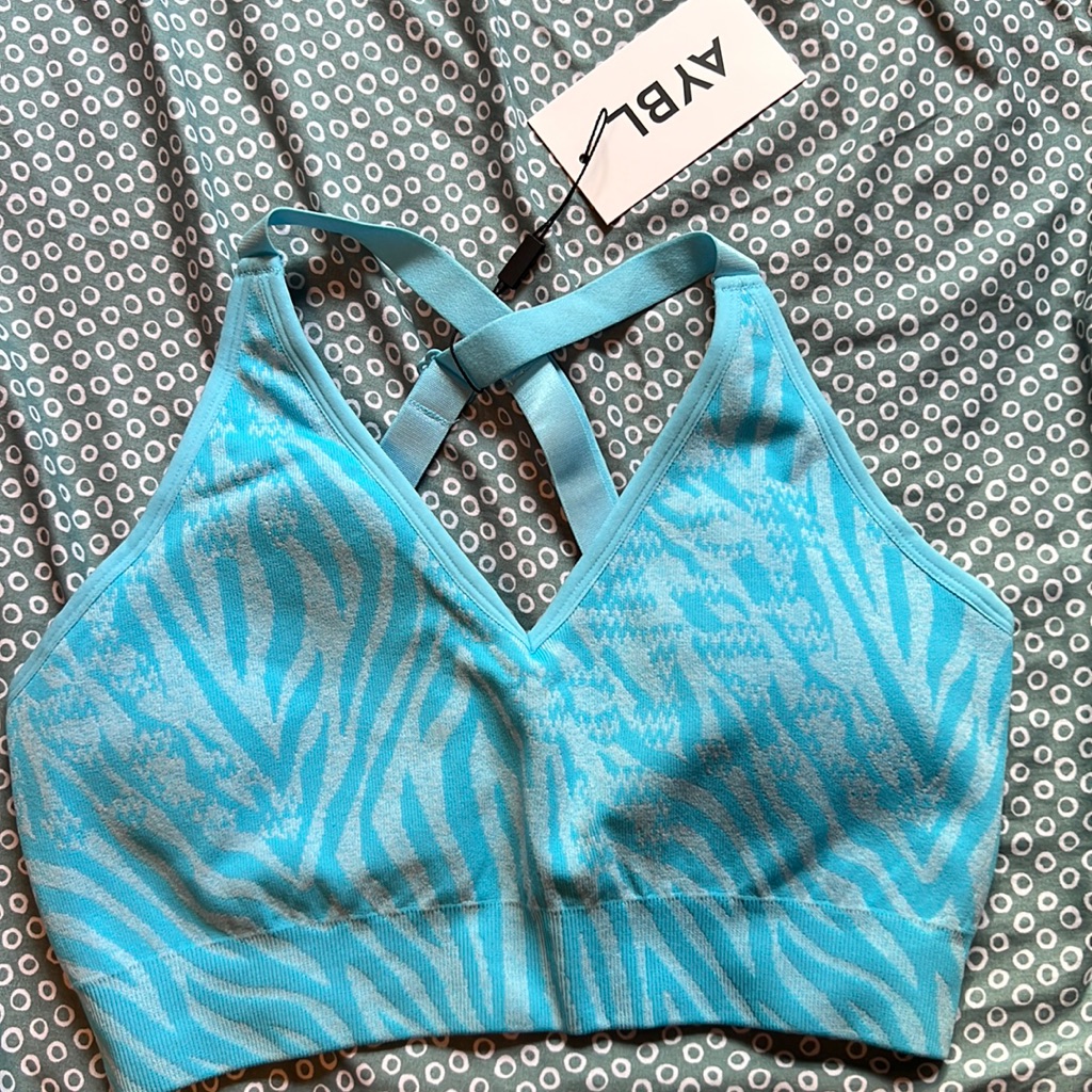 Aybl Workout Set In The Color Blue And A Size Medium